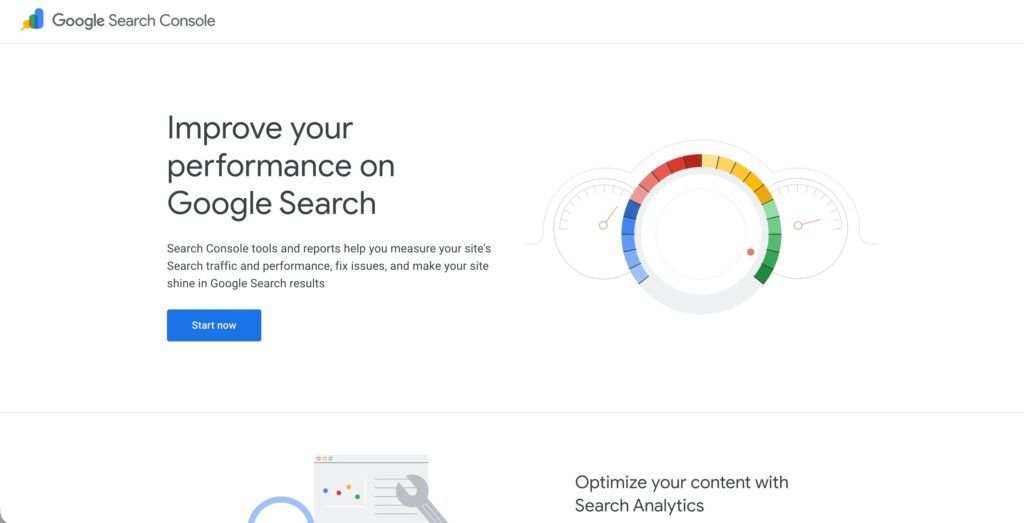 google search console