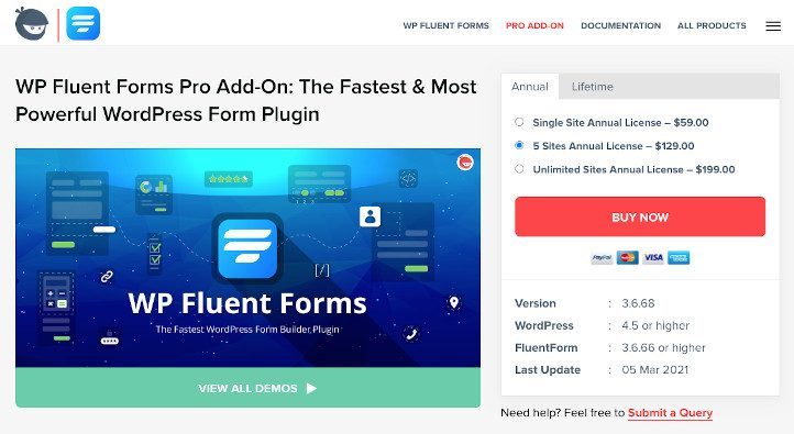 plugins wordpress fluent forms pro designplus