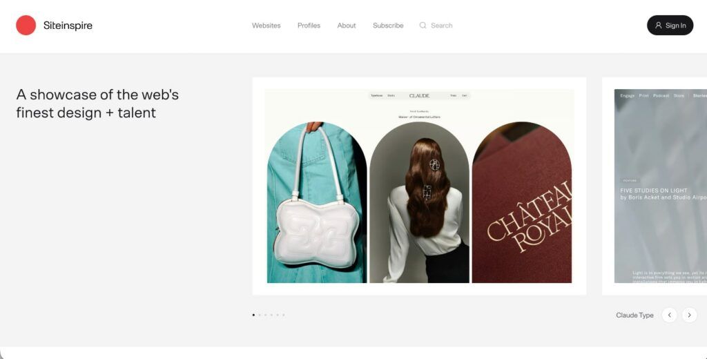 Fuentes de Inspiración Para Proyectos Digitales ¡Imperdibles! 5 siteinspire