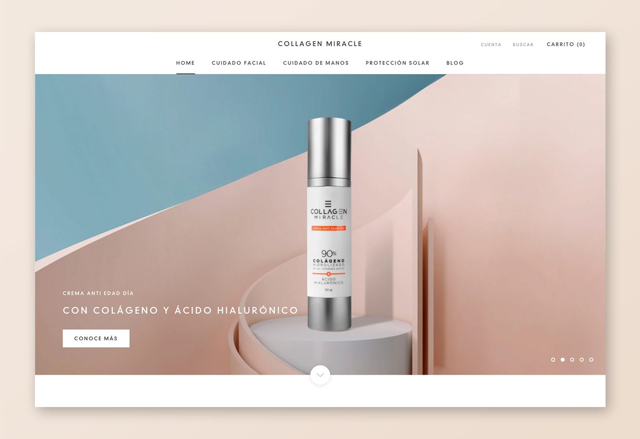 ecommerce collagen miracle