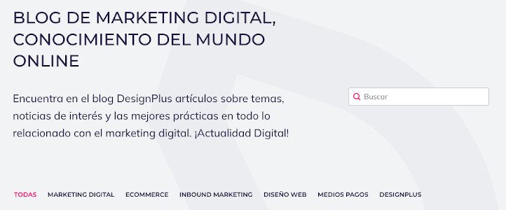 Categorías y Etiquetas en un Blog