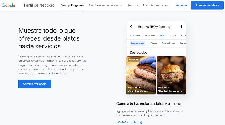 Ejemplo qué es una landing page