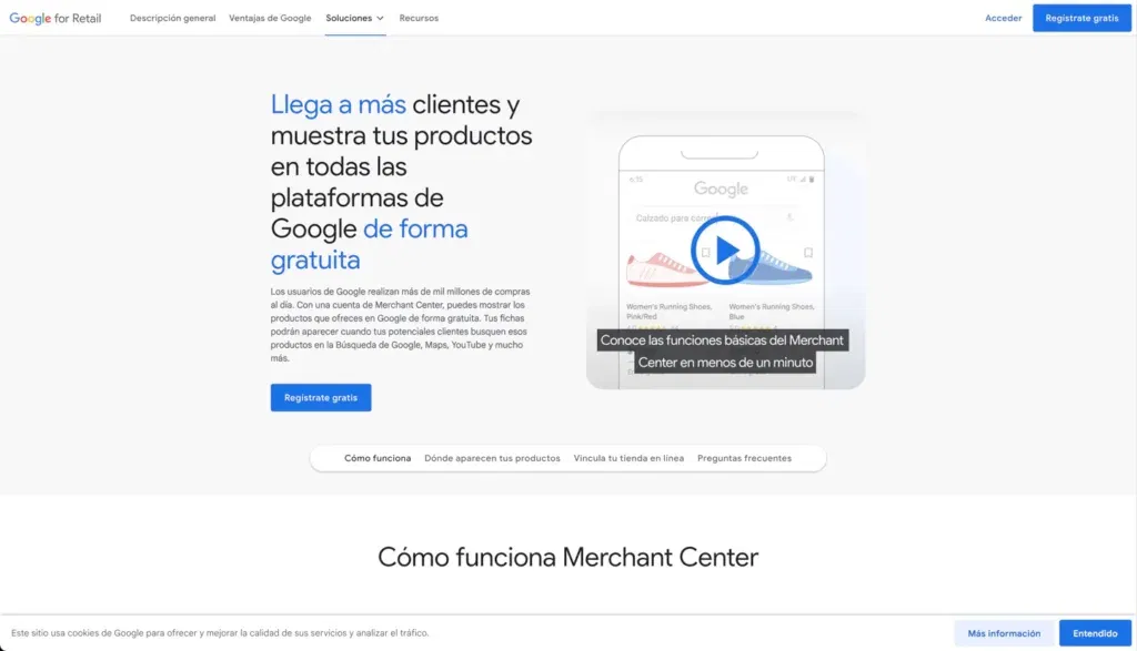 google merchant center