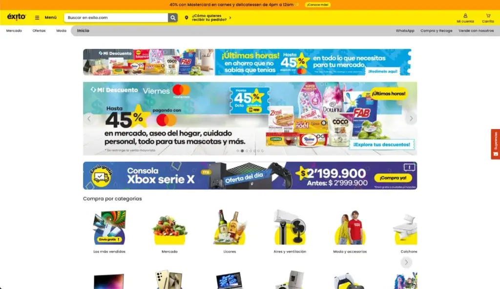 exito marketplace