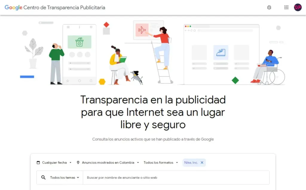 google ads library designplus