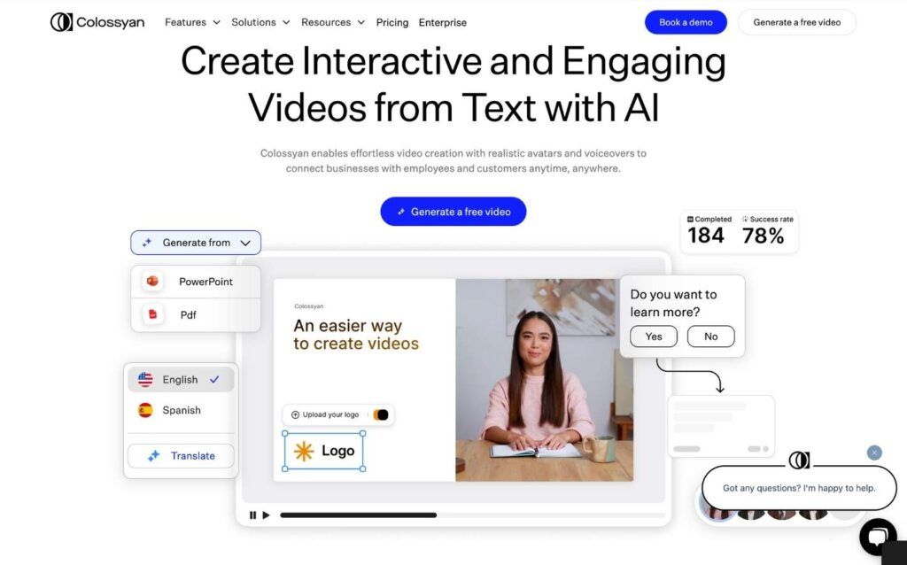 Qué son los Avatares AI y su Poder en el Marketing Digital 8 colossyan-avatares-ai-designplus.