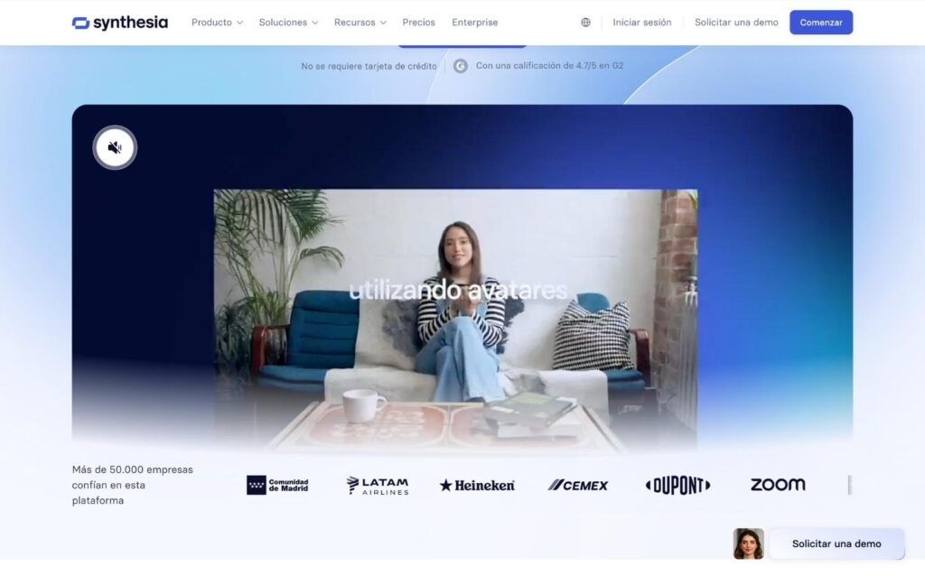 Qué son los Avatares AI y su Poder en el Marketing Digital 3 synthesia-avatares-ai-designplus.