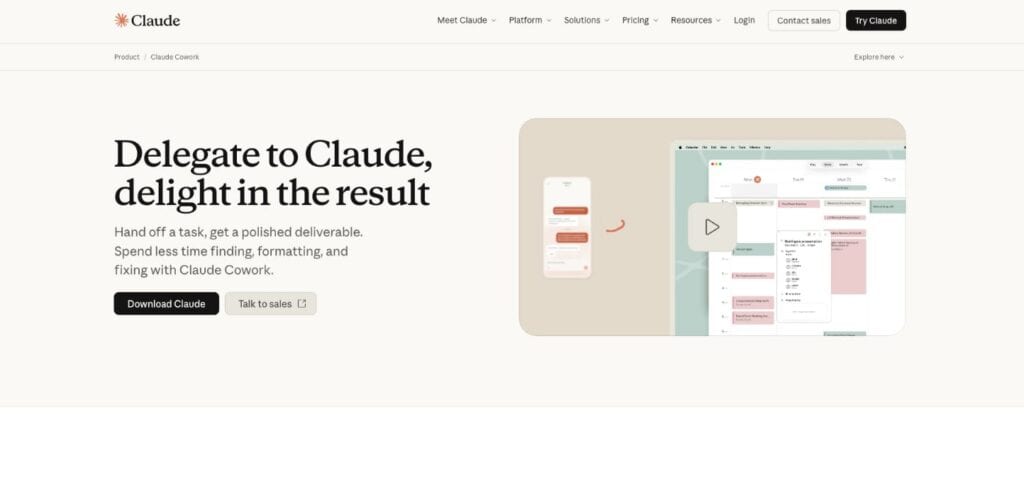 caracteristicas clave claude cowork