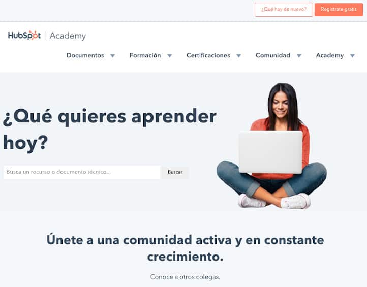 Cursos online marketing digital HubSpot Academy