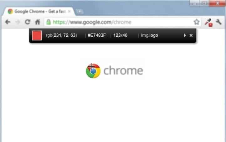 Extensión Google Chrome ColorZilla