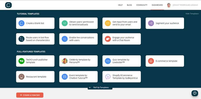 14 crea chatbot facebook con chatfuel