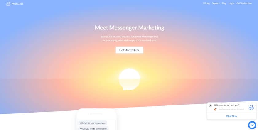 4 crea chatbot facebook manychat