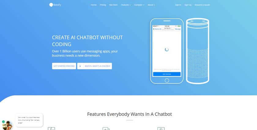 5 crea chatbot facebook botsify