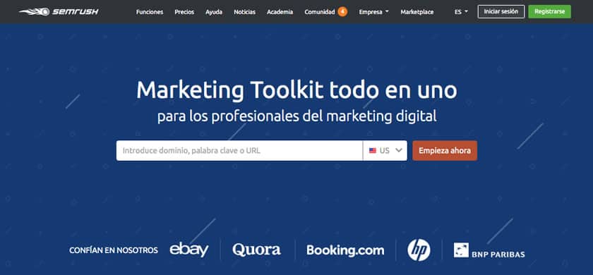 semrush auditoría redes sociales