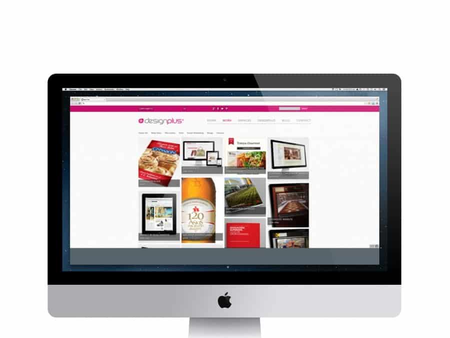 responsive web design imac