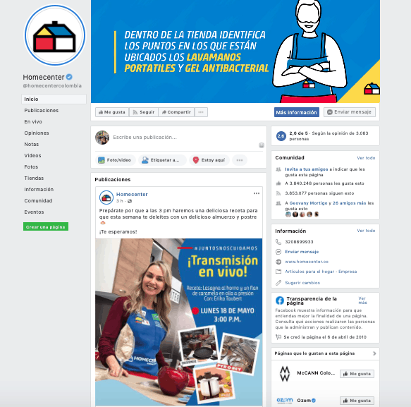 Como crear una página de Facebook