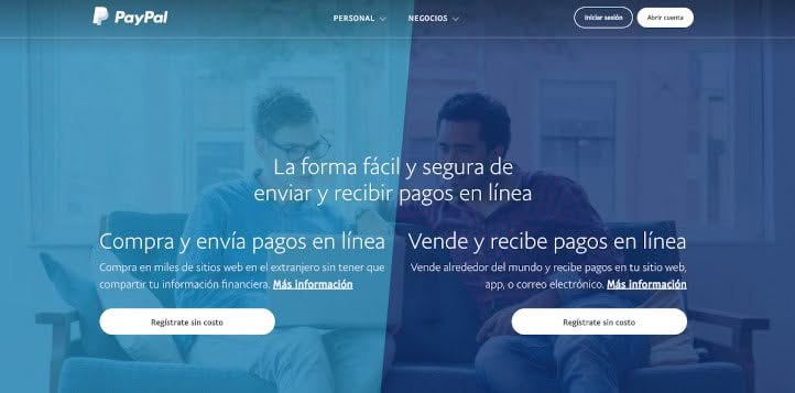 Pasarela de pago PayPal