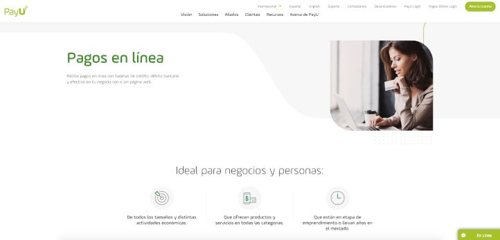 Pasarela de pago PayU