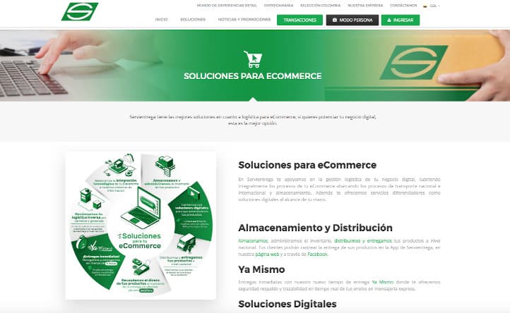 Transportadoras para eCommerce