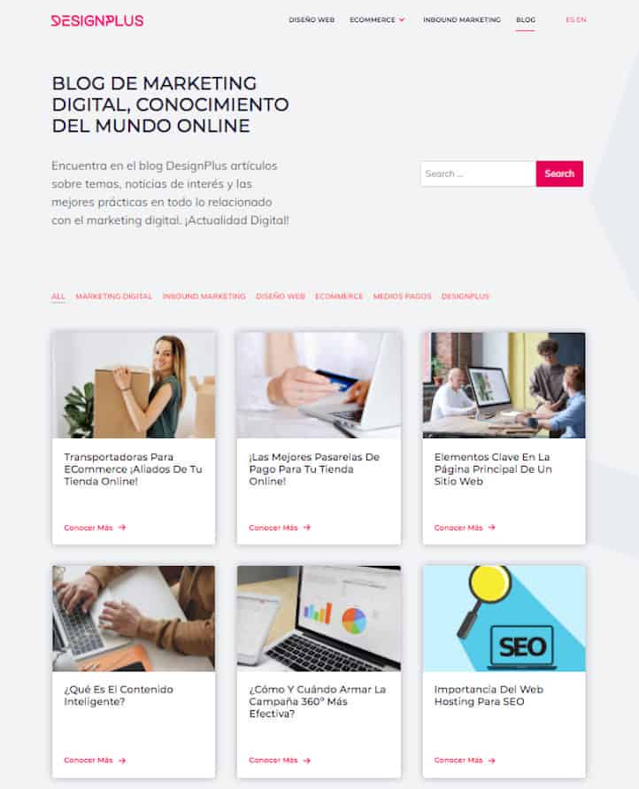 Blog Inbound Marketing DesignPlus