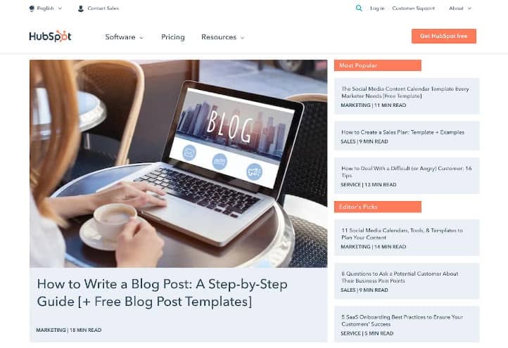 Contenido escrito blog Diseño Web DesignPlus