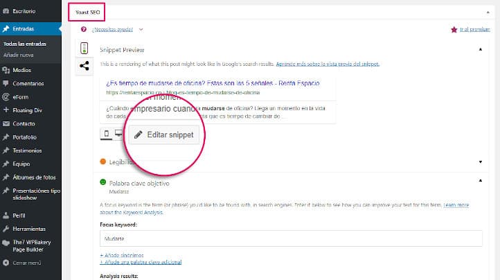 Yoast SEO plugin WordPress DesignPlus