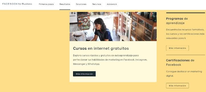Cursos online marketing digital Facebook Blueprint