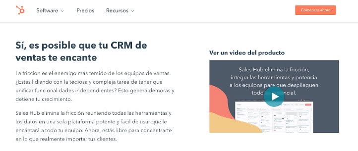 Elementos de una página de servicio DesignPlus