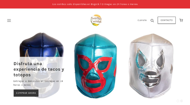 Banner principal homepage ecommerce
