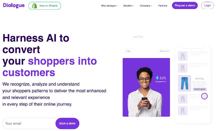 Dialogue AI mejores apps shopify