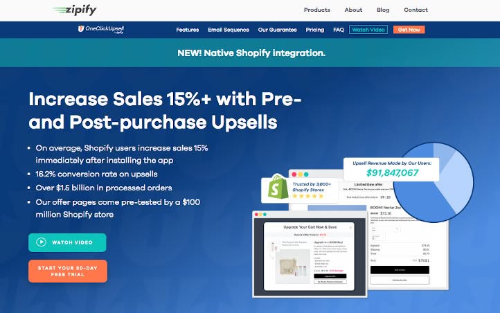 One click upsell mejores apps Shopify