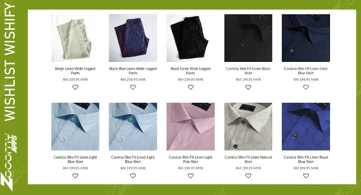 Wishlist wishify majores apps shopify designplus