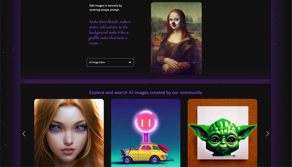 Screenshot Deep AI