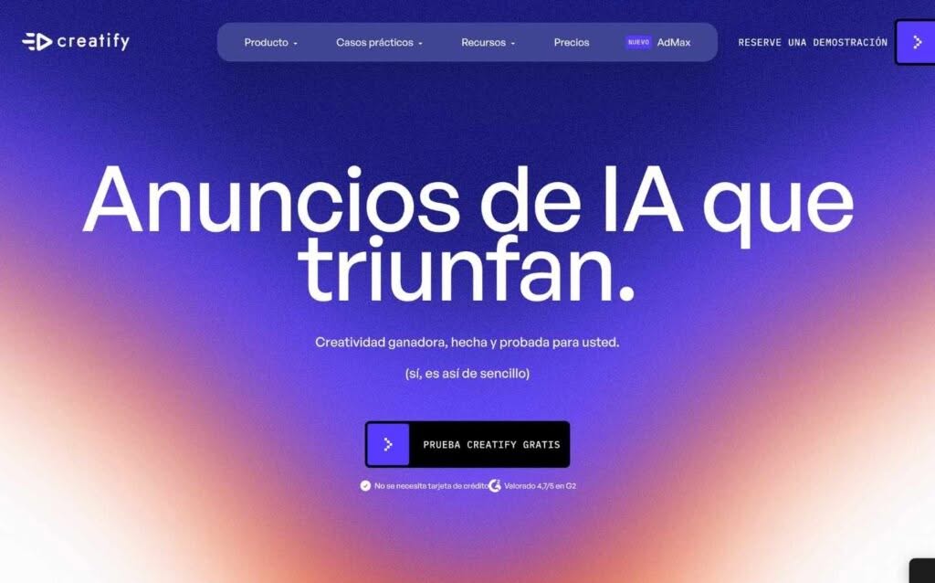 El futuro del Marketing: Generadores de Ads con AI que debes conocer 3 creatify-generadores-de-ads-con-ai-designplus